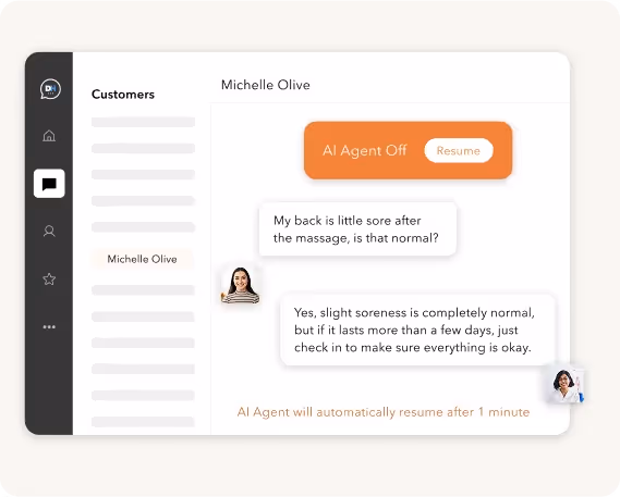From AI to Real Support, Instantly